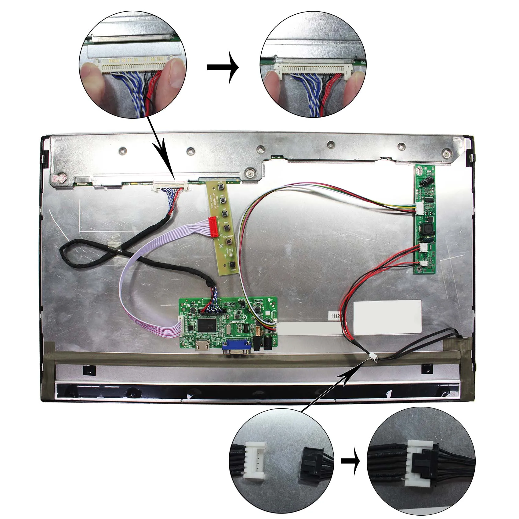 Carte contrôleur pour écran LCD HD MI VGA, Compatible avec 21.5 pouces, 30 broches, 1920x1080, LM215WF3-SDA1