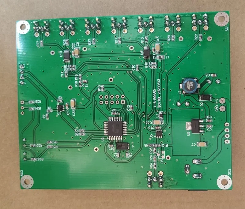 10m Input, 6-channel Output, Frequency Adjustable Conversion Board, PLL Board, 5-12v Power Supply, Computer Frequency Writing