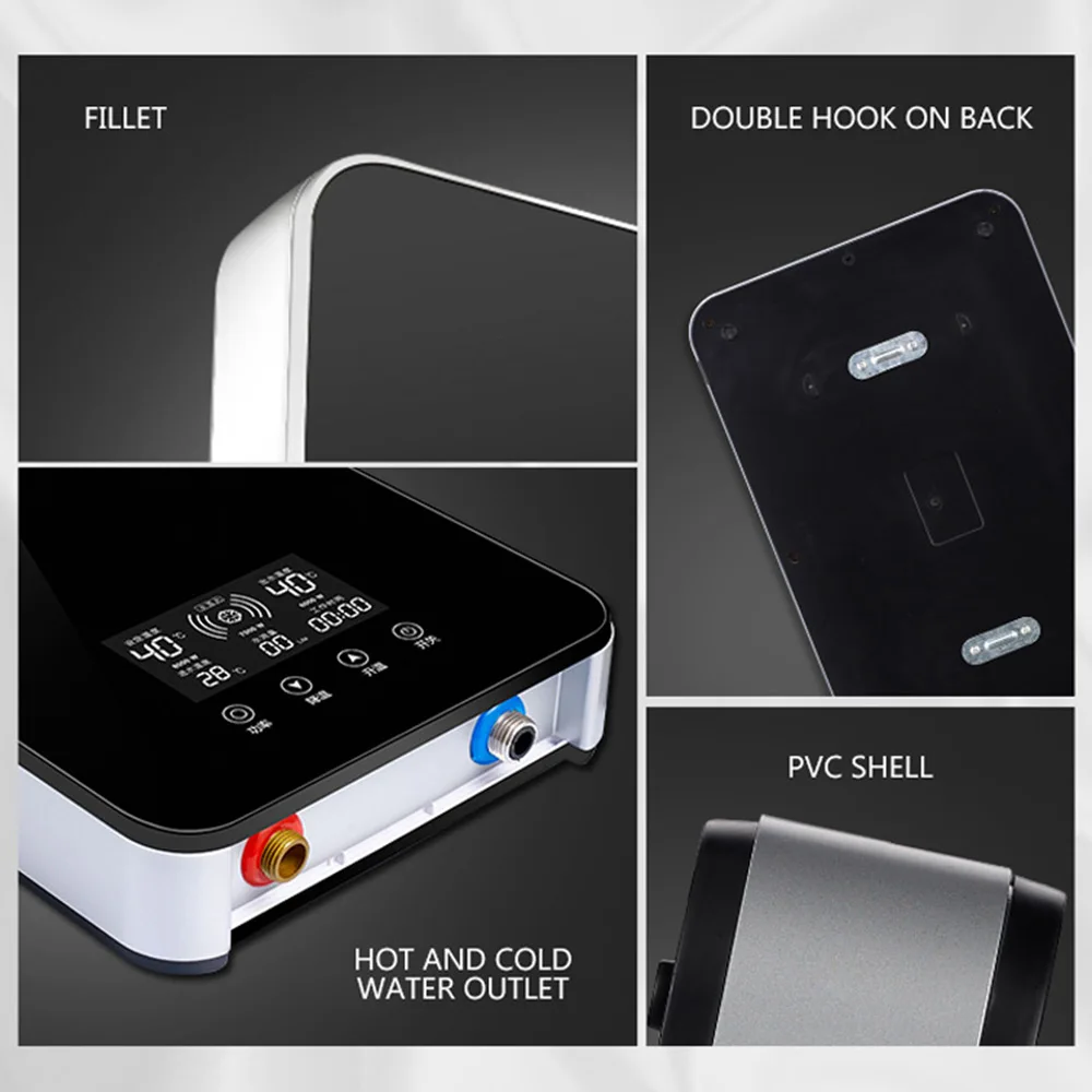 수돗물 가정용 빠른 난방 소형 샤워 화장실 온수기