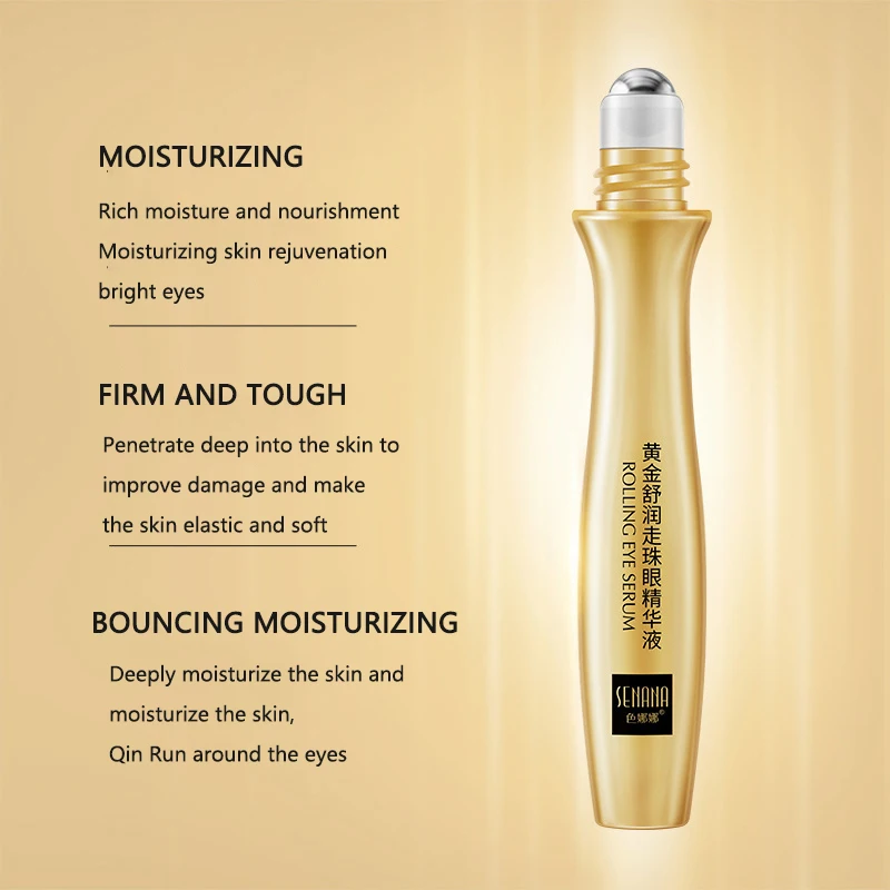 Roll-on Eye Serum Moisturizing Remove Dark Circles Eye Bags Anti-wrinkle Anti-aging Firming Nourish Eye Cream Korean Cosmetics