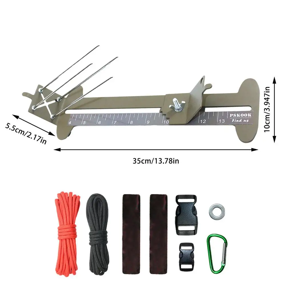 Tự Làm Vòng Tay Sinh Tồn Paracord Máy Làm Đan Dụng Cụ Thắt Nút Áo Ngực Dây Dù Dệt Dụng Cụ Dây Bện Thiết Bị Vòng Tay Viền