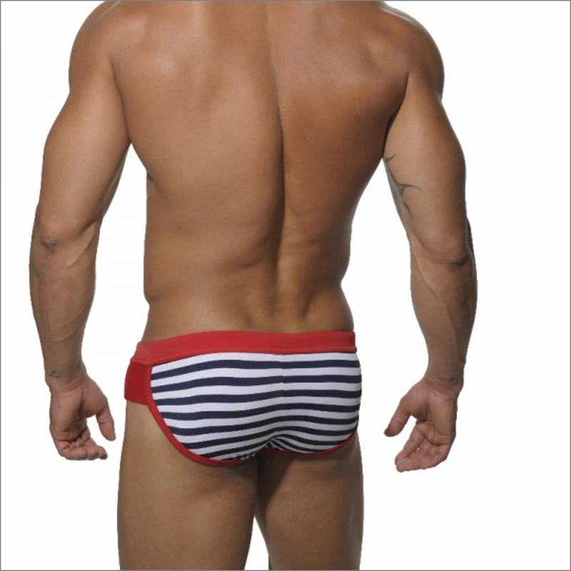 sexy swimwear men swim briefs sailor striped swimming shorts maldives swim shorts men swim trunks