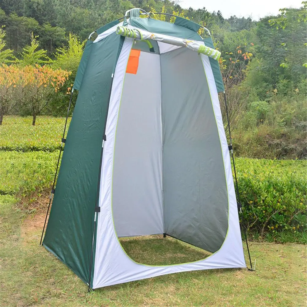 Portable Privacy Shower Toilet Tent Camping Automatic Pop Up Tent UV Function For Outdoor Camping Hiking Dressing Photography