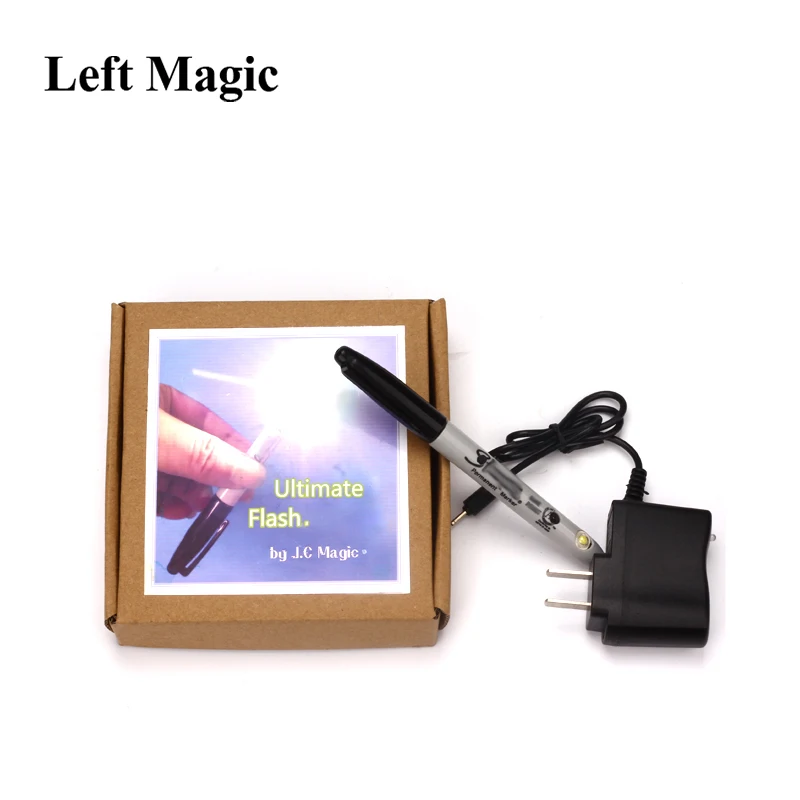 Ultimate Flash pen By J.C MagicTricks Stage Illusion Magic Props Accessories Mentalism Close Up Gimmick Silk Vanishing Magic