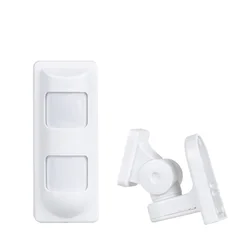 Wired Dual PIR+MW Motion Sensor Detector Outdoor Waterproof Home Security with Pet Friendly/Wide Angle/Curtain Lens