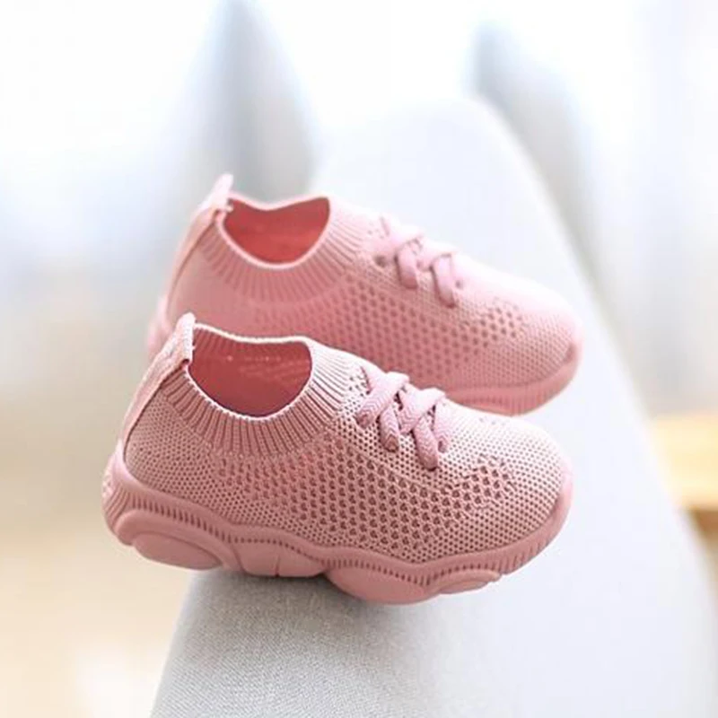 Sneakers Kids Shoes Antislip Soft Bottom Baby Sneaker Casual Flat Children size Girls Boys Sports Shoes Spring Summer