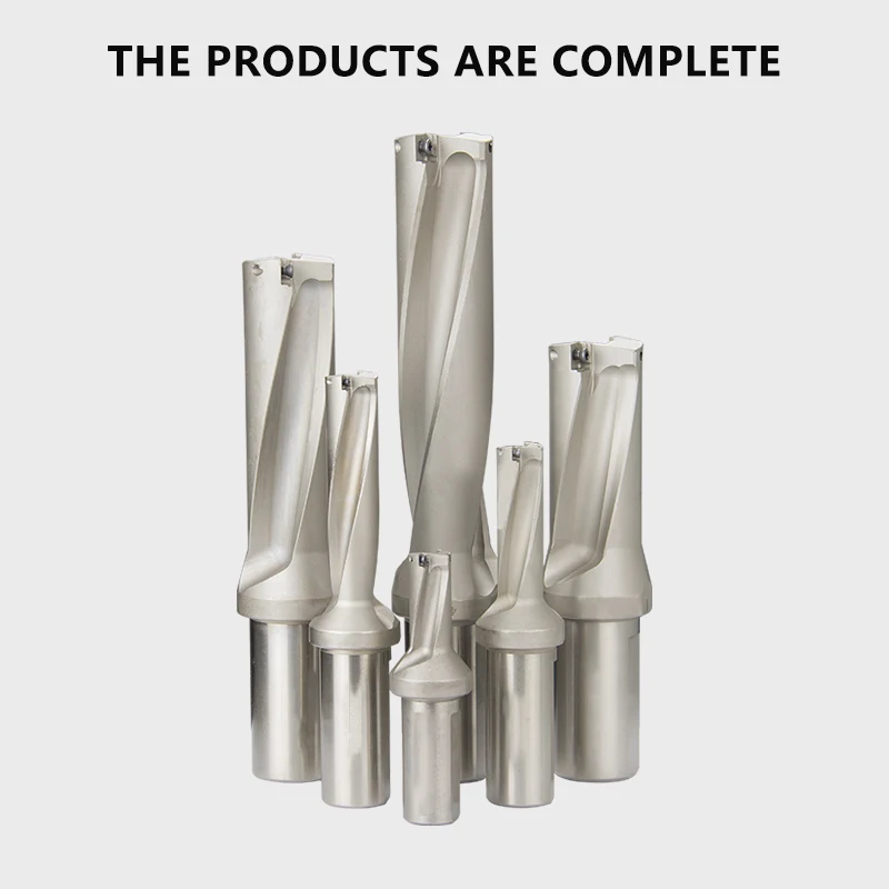 SP Series C20 C25 C32 Drill Bites Insert Drill Metal Drill Bits 13mm-50mm Depth 4D Indexable U Drill Machinery Lathes CNC Water