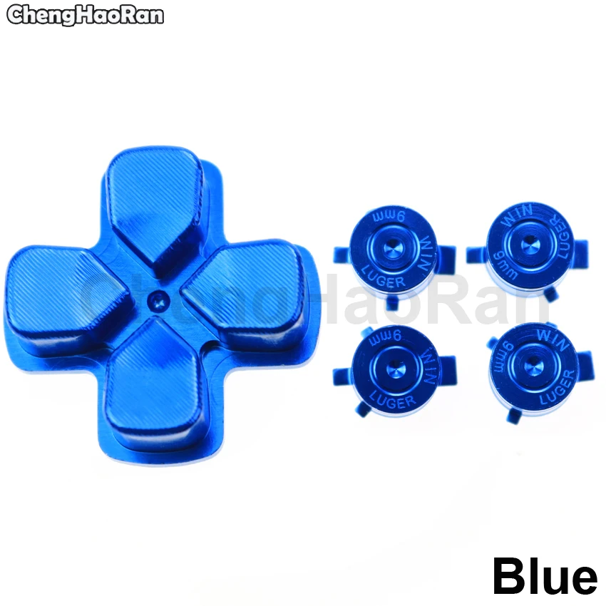 Chenghaoran 1 conjunto para ps4/ps5 teclas de função botão direção para ps4/ps 5 controlador botão gatilho cruz substituição