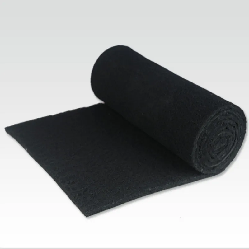 Activated Carbon Fiber Felt Low Wind Resistance Waste Gas Treatment Fiber Filter Cotton Strong Adsorption Can Be Used Repeatedly