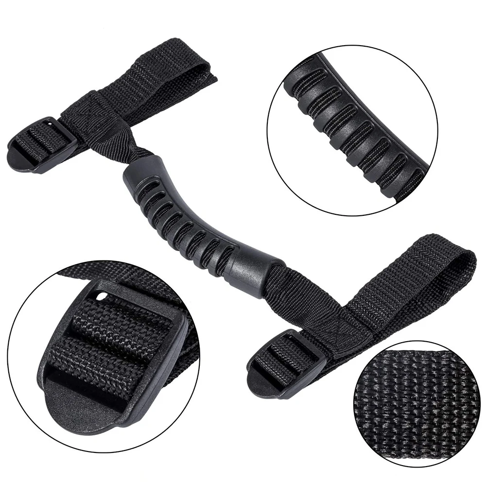 1pcs/4pcs Armrest Top Grab Handles Grip Bar Pulling Tab Roll Bar Mount For Jeep Wrangler CJ TJ JK JL Sports Sahara Rubicon