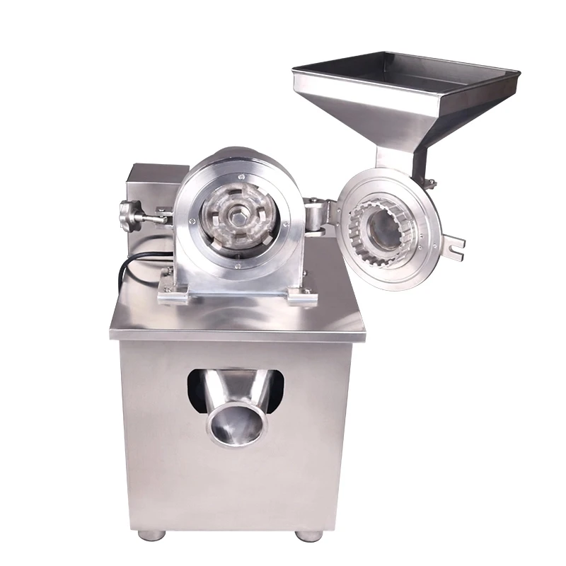 Molinillos de café industriales de acero inoxidable, máquina eléctrica para hacer café en polvo, equipo de molienda comercial, 60-90 KG/H