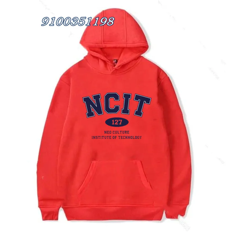 Kpop GérClothes-Sweats à capuche NCT pour femmes, Sweat à capuche Neo Culture Institute of Technology, Streetwear féminin, Mode coréenne, 127