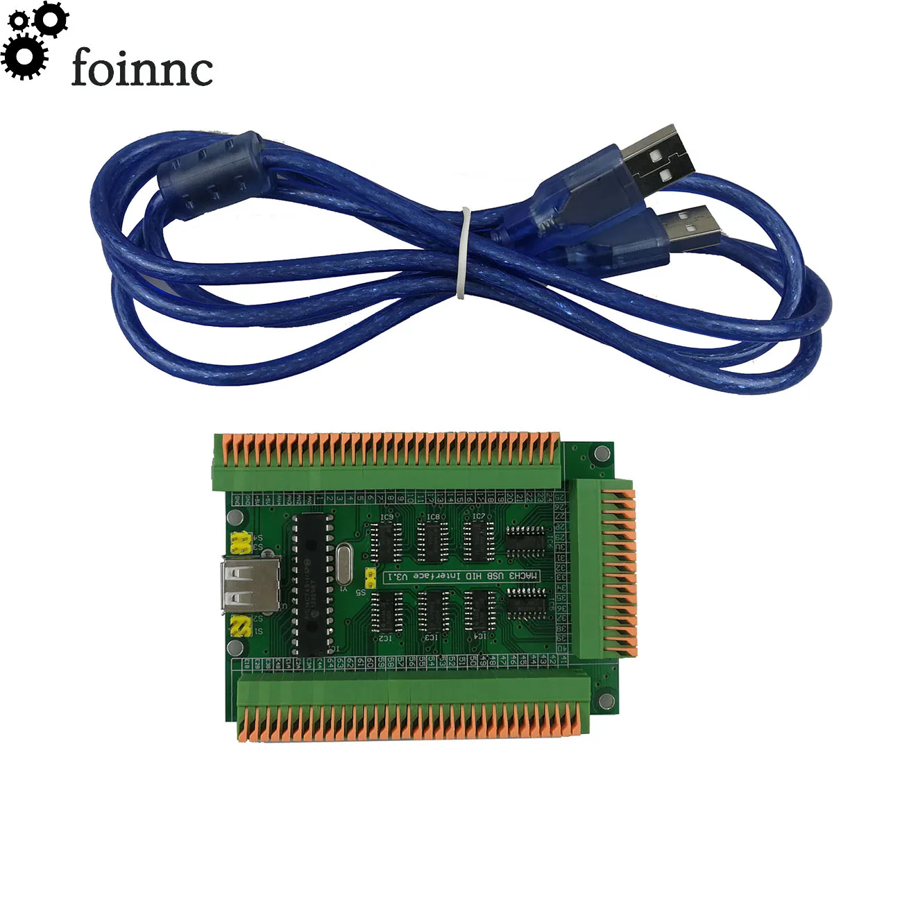 MACH3 USB Hid controllo manuale scheda corrente estesa tensione da 0-5v a 64 digitale per fresatrice CNC