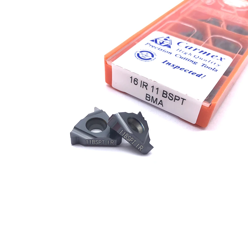16ER 16IR 11 14 19 BSPT BMA Carbide Tungsten Thread Blade Tool Turning Machining Cnc Tool
