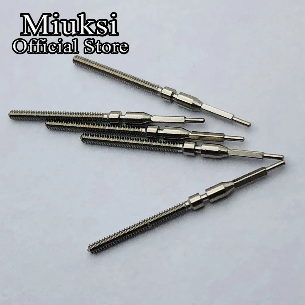 Miuksi stainless steel crown kit Miyota 8200 8205 8215 821A movement winding stem