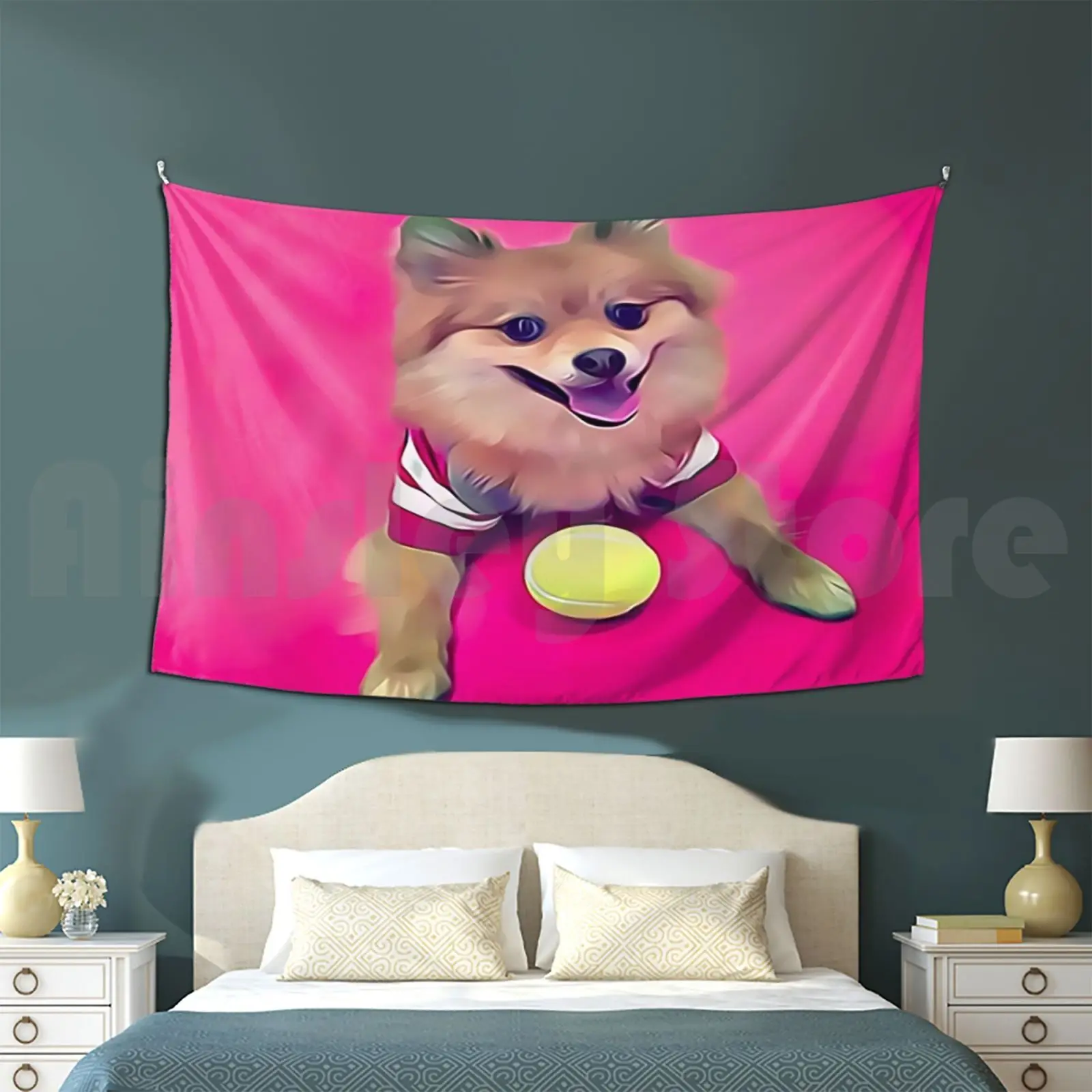 Tapestry The Pomeranian 2374 I Love My Pomeranian Pomeranian For Pomeranian Owner For Dog