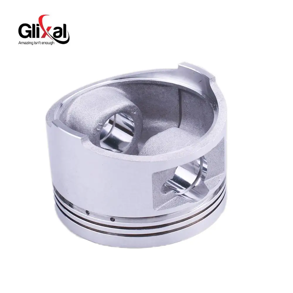 Glixal GY6 160cc 58.5mm Piston Kit Piston Ring for Chinese Moped Scooter ATV Go kart UTV 157QMJ Engine