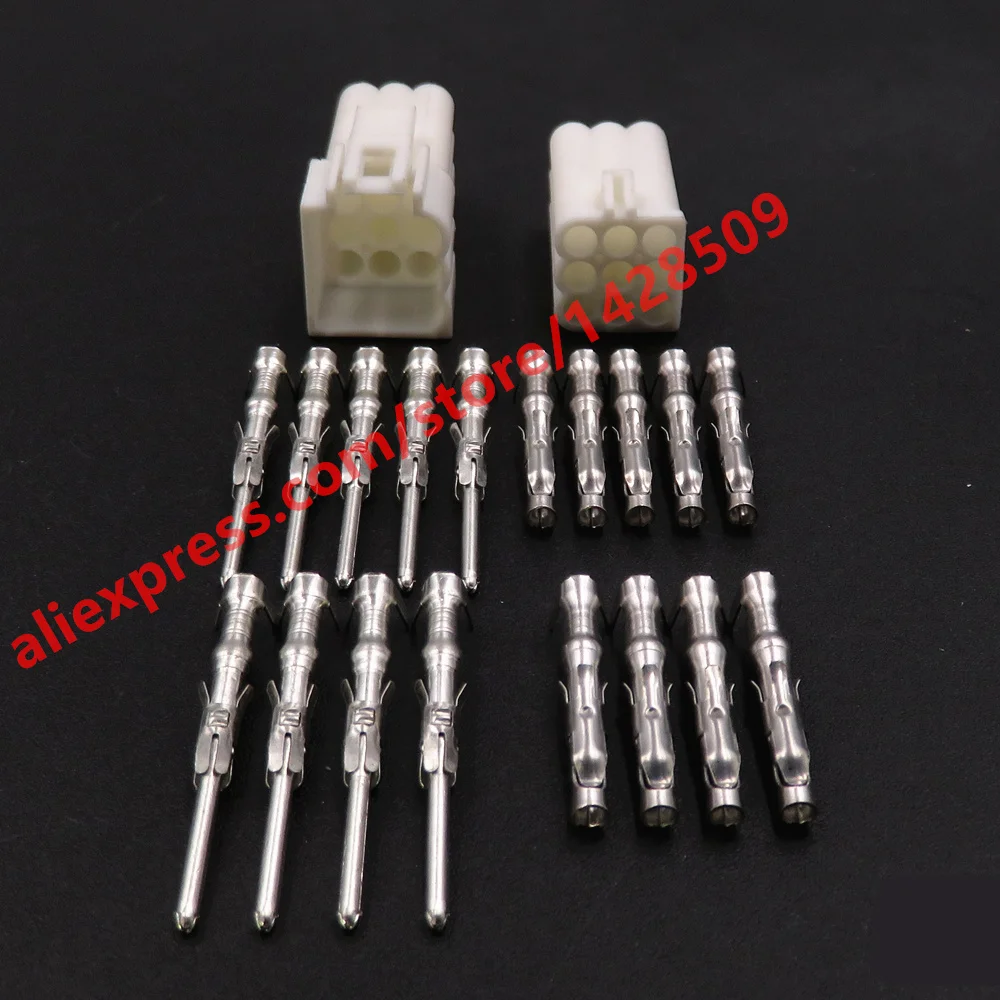 1Set 9 Pin Male Female Docking Connector 928523-1 928522-1 Motorcycle Cable Harness Unsealed Socket