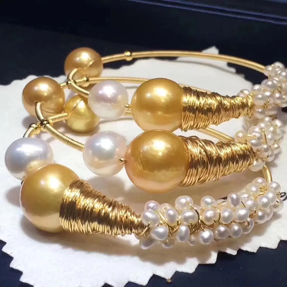 

D218 ювелирные изделия натуральный 12 мм пресноводный жемчуг браслеты для женщин тонкий жемчуг браслеты