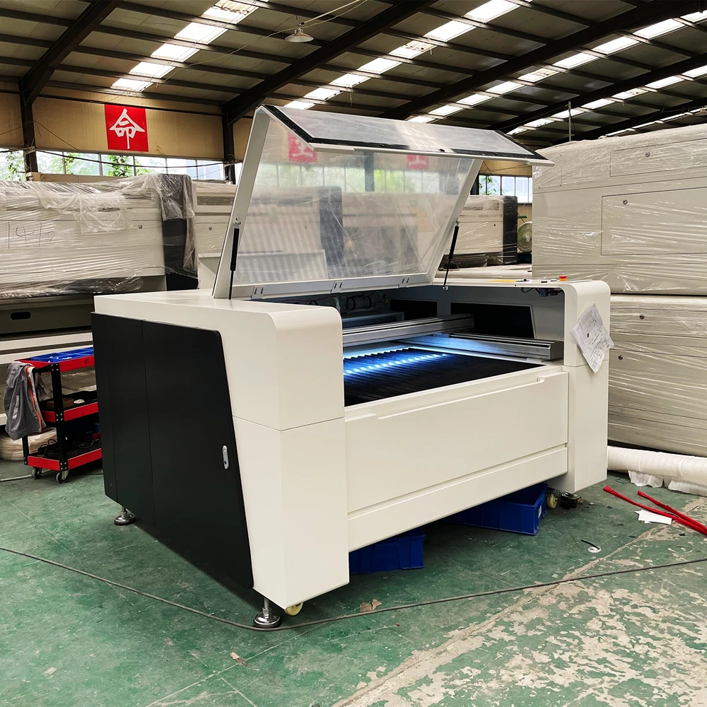 

CE Approved 130*90 Cm 2 Axis Laser Engraving Machine Co2 Laser Engraver Cutter Wood Cutting Kit