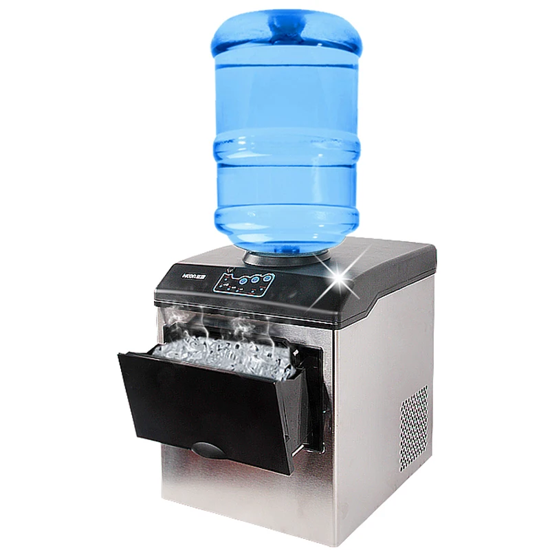 L/m/s Size Bullet Ice Maker Electric Commercial or Homeuse Countertop Automatic Ice Making Machine, Ice Cube Making Machine 220V