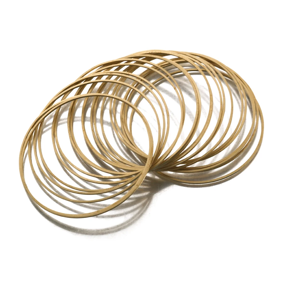 Connecteur d'anneau de grand cercle en laiton brut, cerceau rond, breloques, lien, O, boucles d'oreilles bricolage, bijoux, résultats exécutifs, fournitures, 60mm, 20 pièces