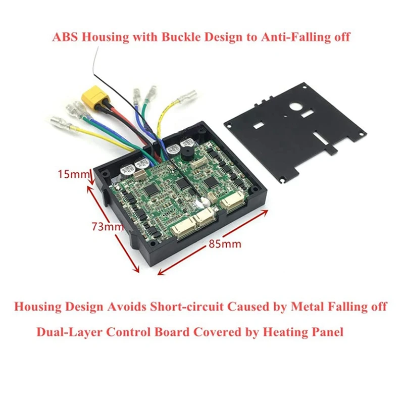 Controlador de monopatín eléctrico de doble Motor sin escobillas, NEW-36V, Longboard Drive, ESC, sustitución de Scooter, accesorios de placa base