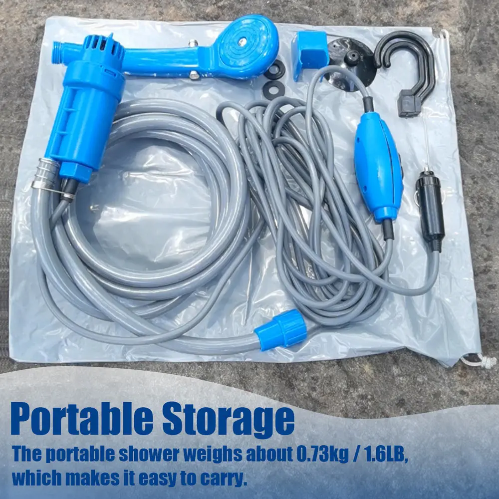 Car Wash 12V Car Washer Gun Pump High Pressure Cleaner Portable Car Washer High Pressure Power Washer Electric Pump