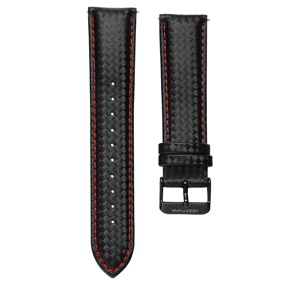UTHAI P101 Genuine Leather Straps 22mm 24mm For Huawei Samsung Band Watch Bracelet Accessories High Quality Watchbands