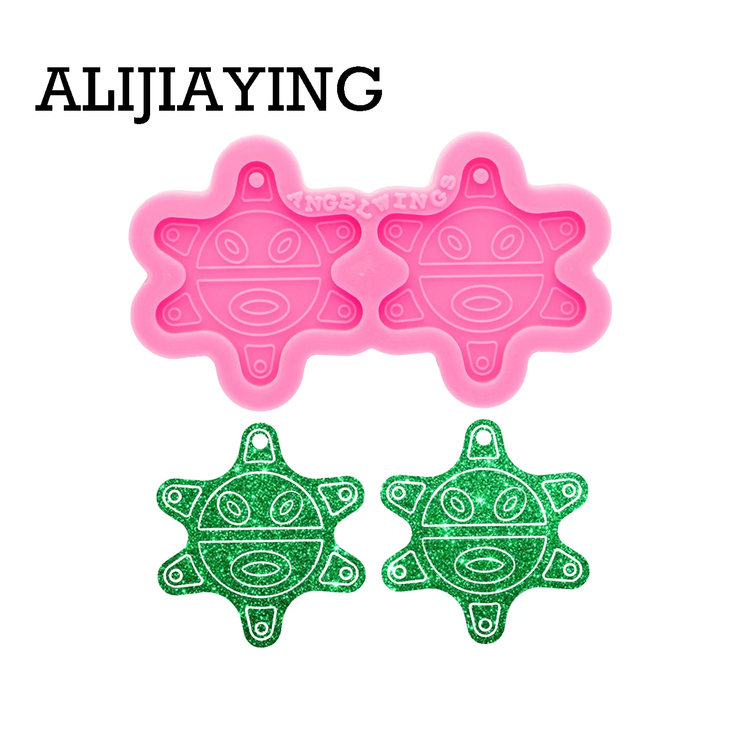 DY0787 Glossy INDIAN SUN Resin Earring Mold , Epoxy Resin Molds, Silicone Mold To Make Crafts with Epoxy