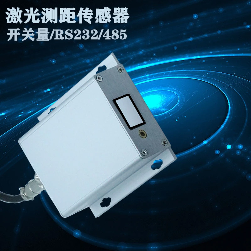 Laser Ranging Sensor Long-distance Photoelectric Switch MODBUS485 Relay Switch Output 30 Meters 232