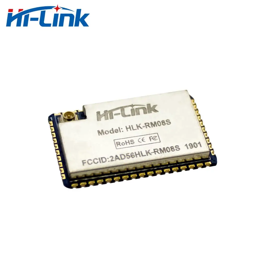 Spedizione gratuita Hi-Link Factory di piccole dimensioni MT7688KN Dual UART Ethernet WiFi Router Module HLK-RM08S