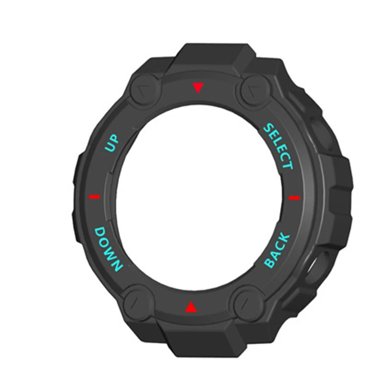 PC กรณีสำหรับ Huami Amazfit T-REX A1918 Smartwatch Protector ฝาครอบ Scale ป้องกันขอบกันกระแทกกรณีอุปกรณ์เสริม