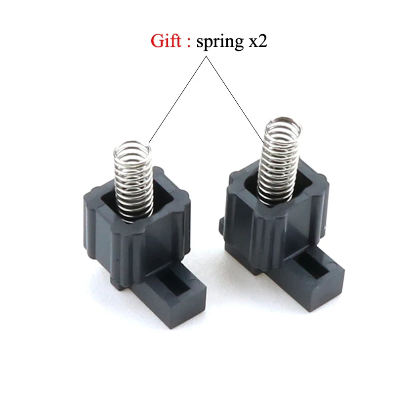 YuXi 1 Pasang Asli Plastik & Metal Kunci Gesper untuk Nintend Switch NS NX Joy Con Perbaikan Bagian JoyCon kiri Kanan Controller