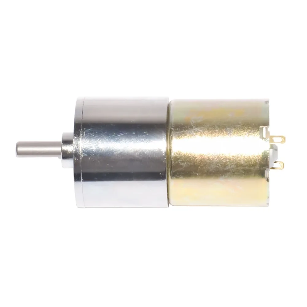 37GB330 Small DC Gear Motor DC 12V 24V Gear Motor Diameter 37mm 5-1000rpm for RC Smart Car Part Use for 330 DIY Linear Actuator