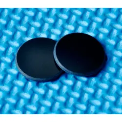 2pcs IR laser 800nm ~ 1064nm passaggio obiettivo filtrante in vetro nero consentito 7mm/9mm/10mm/11mm/12mm/15mm/18mm/27mm Dia opzionale