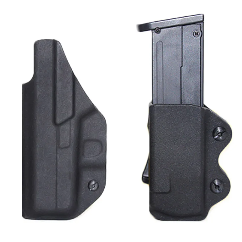 IWB Kydex Holster GL 17 31 43 43X Holster 9mm Mag Pouch Concealed Carry Case tactical hunting outdoor shooting Accessories