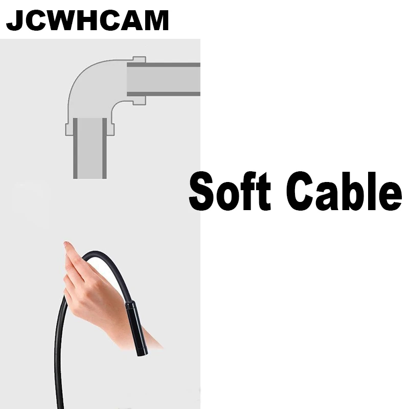 Type-c Android USB-endoscoopcamera 7,0 mm harde kabel PC Android-telefoon Endoscooppijp Type C Endoscoopinspectie Minicamera