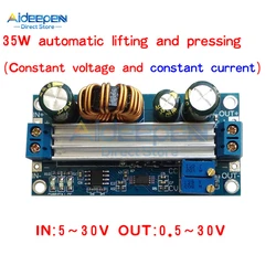 DC 5-30V to DC 0.5-30V 35W 3A CC CV Adjustable Step Up Down Buck Boost Converter Power Supply Module Voltage Regulator