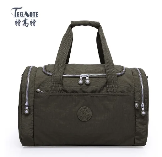 Women Travel Duffle Large-Capacity Travel Bag Travel Tote Duffel Bag Large Handbag Fitness Bag Storage Bag Waterproof Nylon Bag