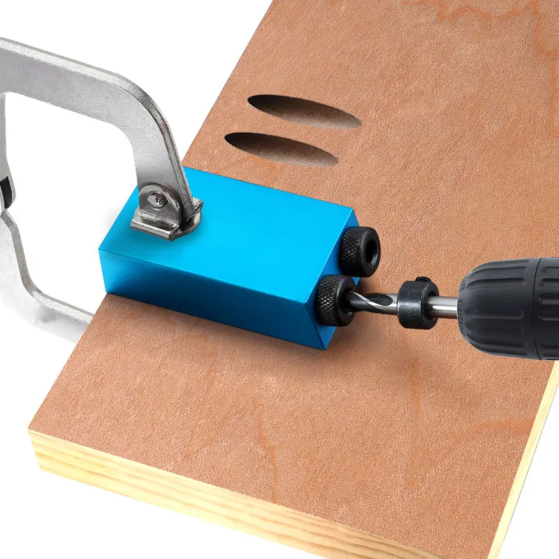 Tasca Foro Jig 6 8 10 Millimetri Foro di Guida Della Fresa Magnetico Spine Jig per Legno Lavorazione Del Legno Strumento di Giunzione