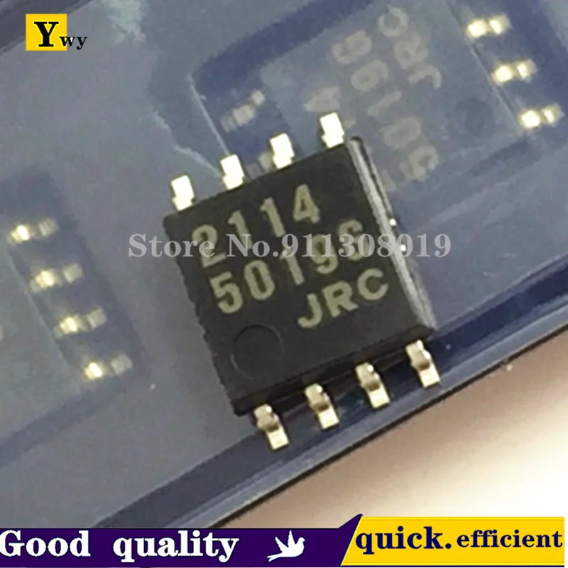 10PCS/LOT New original NJM2114M JRC2114 2114 SOP-8 IC