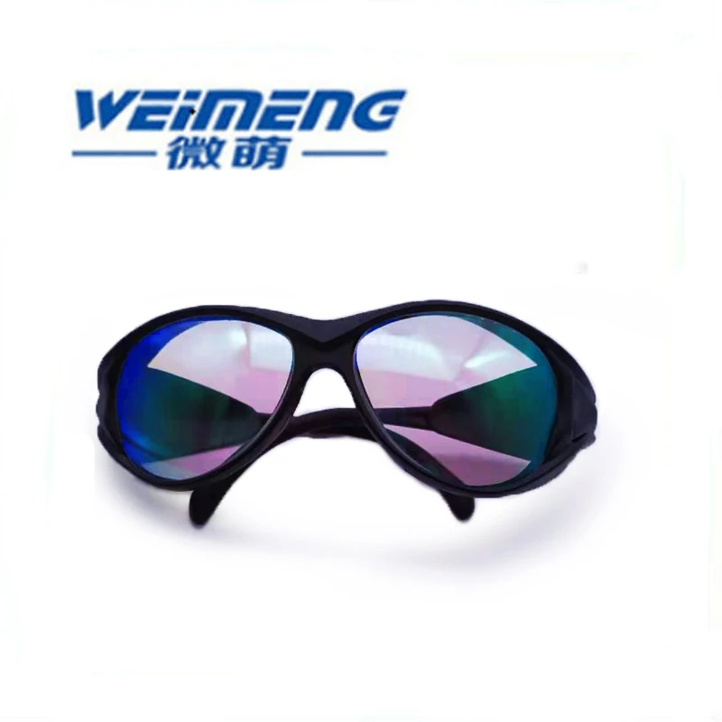 Weimeng 1000nm-1100nm OD6+ safety 1064 YAG laser protective goggles glasses for cutting & welding machine & laser beauty machine