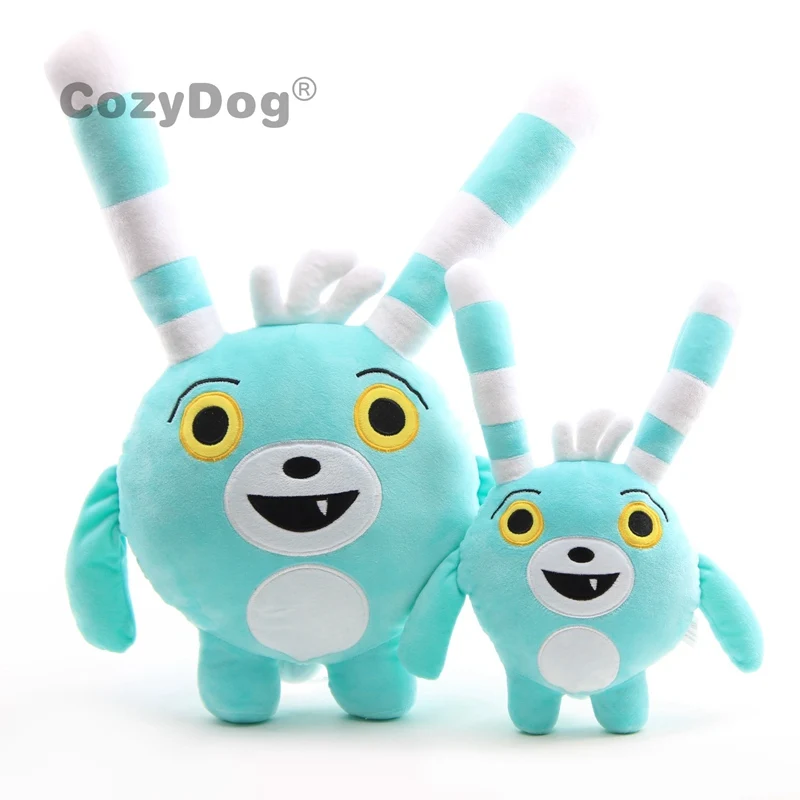 

Anime Dolls 30cm 50cm Abby Hatcher Bozzly Bunny Plush Figure Lovely Blue rabbit Stuffed Animals Kids Gift