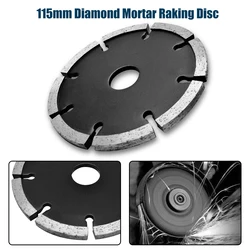 Disco de rascado de mortero, cortador Circular de hoja de sierra de diamante de 115MM para amoladora angular seca y húmeda, multiherramienta de corte de mármol de granito, 1x