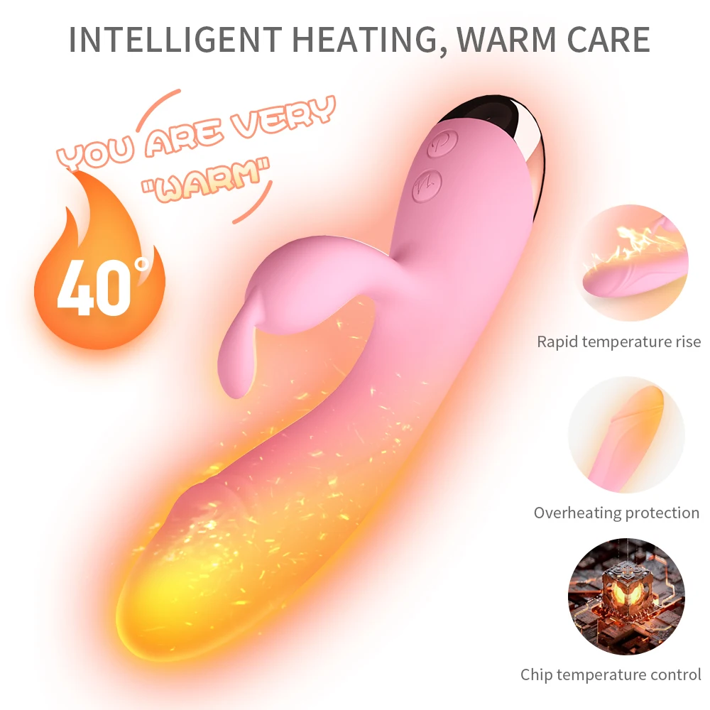 G-Spot Rabbit Vibrator Dildo Vibration Clitoris Stimulator Massager Vagina Orgasm Masturbator Sex Toy For Couples Flirtiing Wand