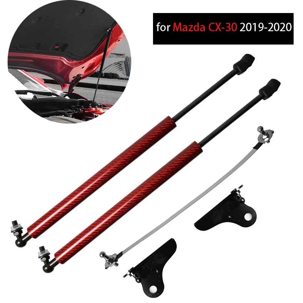 Modify Gas Struts For Mazda CX30 2019 2020 2021 2022 2023 2024 2025 Front Bonnet Hood Lift Support Shocks Damper Piston Springs