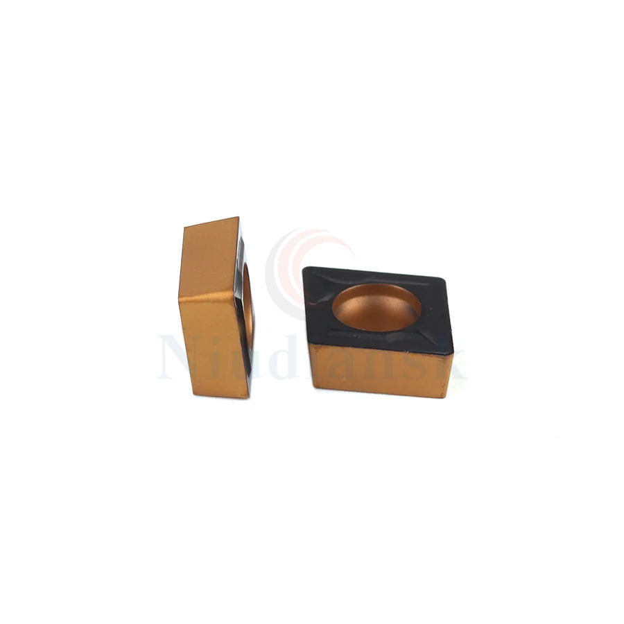 10 pz CCMT060204 LF9218 utensili per tornio CNC lflf9218 inserti in metallo duro bicolore utensili per tornitura interna, per la lavorazione dell'acciaio