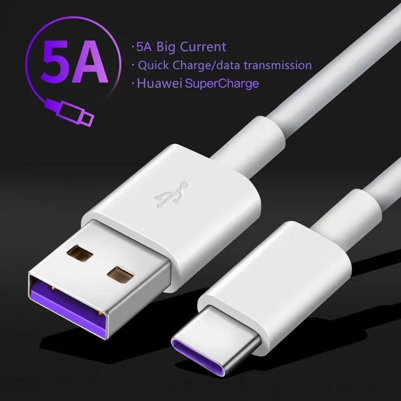 Original For Samsung A51 A50 Type C Cable 25W 5A Super Fast Charging Charger USB Cable For Samsung S20 Ultra S9 S8 S20+ A71 A91