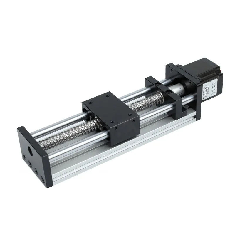 CNC Linear Guide GGP Ball Screw Sliding Table 50-400mm Effective Stroke Guide Rail XYZ Axis NEMA 23 Stepper Motor 3D Printer XYZ